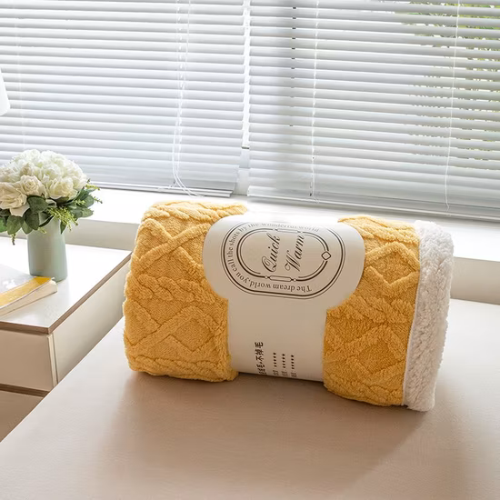 Coperta invernale spessa e calda in pelliccia sintetica lavabile in lavatrice. Coperta da sauna extra morbida per l'inverno