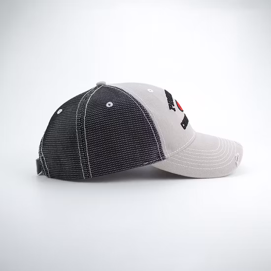 Cappellino da camionista con cinturino regolabile con retro in rete e berretto da baseball con animali con grafica ricamata